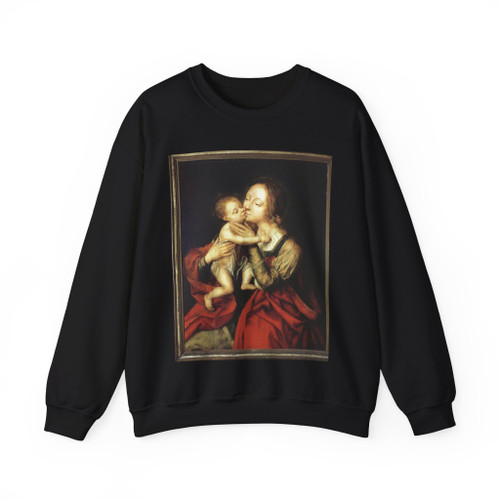 MASSYS, Jan - Holy Virgin and Child (Artwork) Crewneck Sweatshirt
