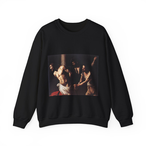 CARAVAGGIO - Christ at the Column (Artwork) Crewneck Sweatshirt