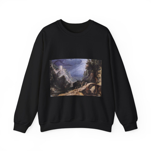 BRIL, Paul - Mountain Scene (Artwork) Crewneck Sweatshirt