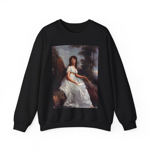 MATTEINI, Teodoro - Girl with Letter (Artwork) Crewneck Sweatshirt