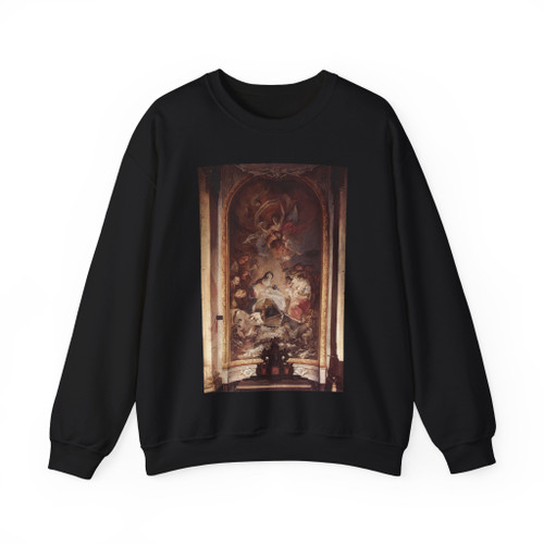 MAULBERTSCH, Franz Anton - Adoration of the Shepherds (Artwork) Crewneck Sweatshirt