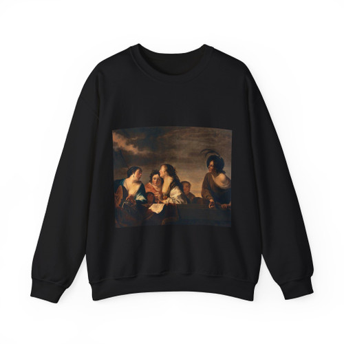 BRONCHORST, Jan Gerritsz van - A Concert (Artwork) Crewneck Sweatshirt