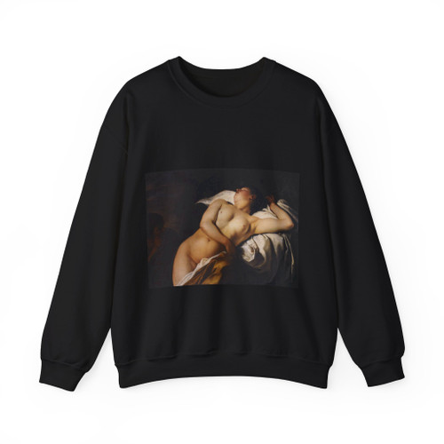 BRONCHORST, Jan Gerritsz van - Sleeping Nymph and Shepherd (Artwork) Crewneck Sweatshirt