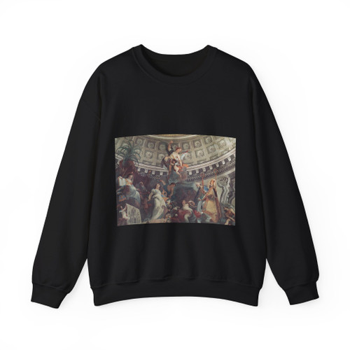 MAULBERTSCH, Franz Anton - Ceiling decoration (detail) (Artwork) Crewneck Sweatshirt