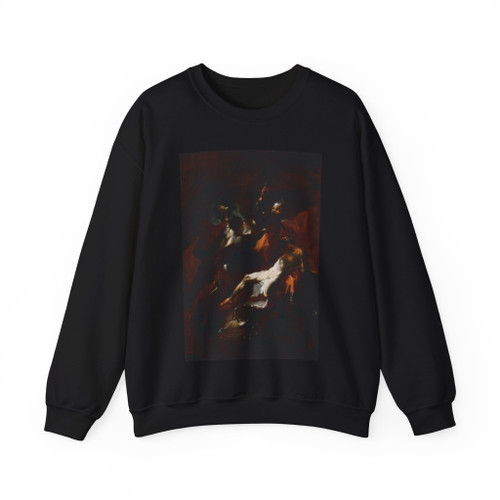 MAULBERTSCH, Franz Anton - The Sacrifice of Isaac (Artwork) Crewneck Sweatshirt