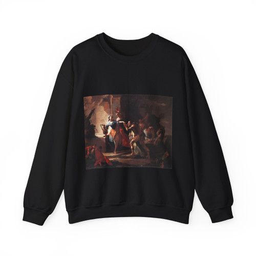 MAULBERTSCH, Franz Anton - Rebecca and Eliezer (Artwork) Crewneck Sweatshirt