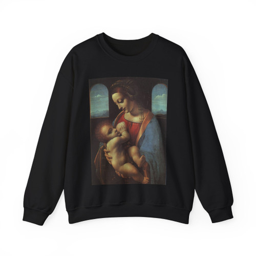 LEONARDO da Vinci - Madonna Litta (Artwork) Crewneck Sweatshirt