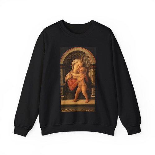 LIPPI, Fra Filippo - Madonna & Child (Artwork) Crewneck Sweatshirt