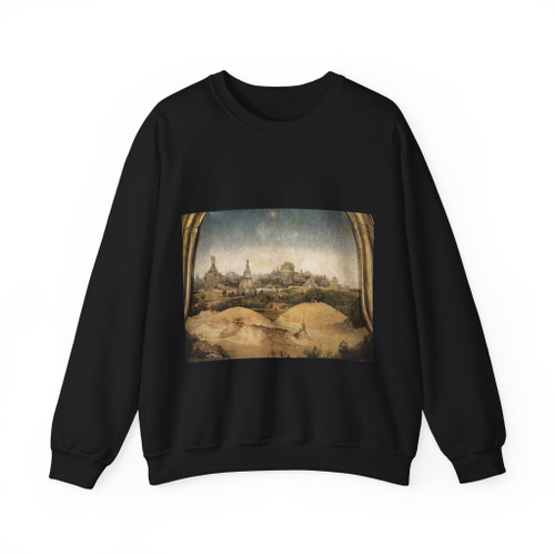 BOSCH, Hieronymus - Adoration of the Magi (detail)6 (Artwork) Crewneck Sweatshirt