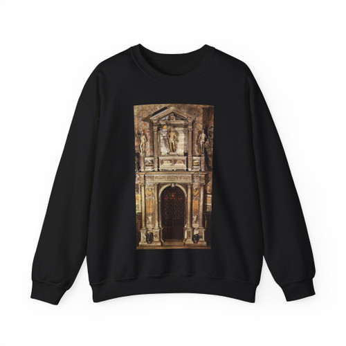 BREGNO, Giovanni Battista - Monument to Benedetto Pesaro (Artwork) Crewneck Sweatshirt