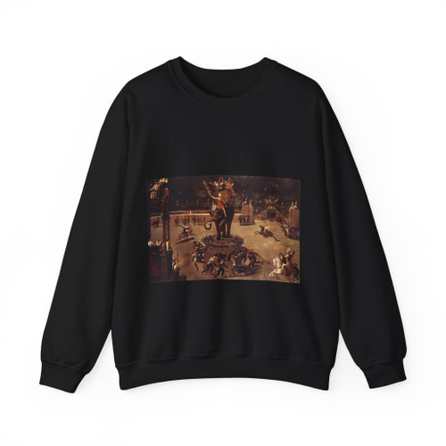 CARON, Antoine - Merry-go-round with Elephant (Artwork) Crewneck Sweatshirt
