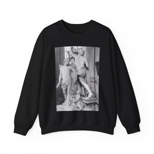 Monument to the Dauphin2 (Artwork) Crewneck Sweatshirt