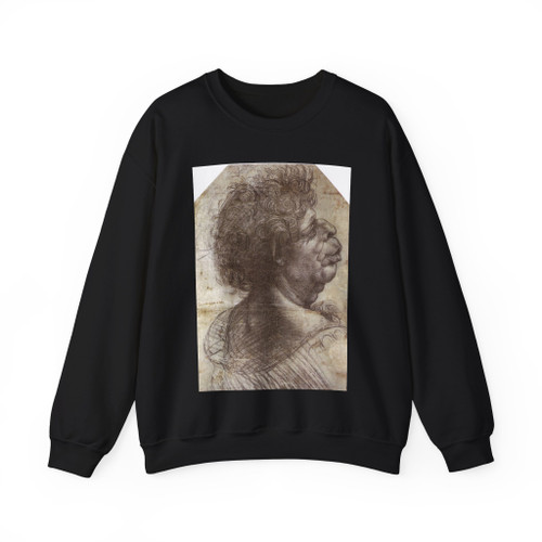 LEONARDO da Vinci - Grotesque head (Artwork) Crewneck Sweatshirt
