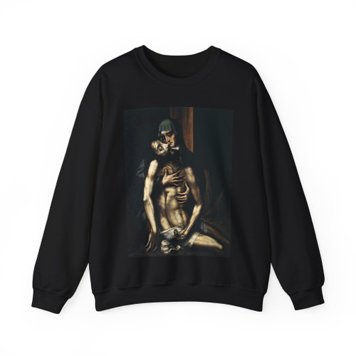MORALES, Luis de - Pieta (Artwork) Crewneck Sweatshirt