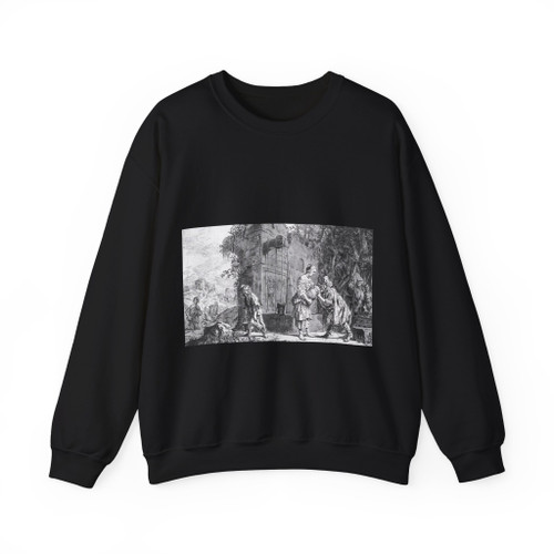 BRAY, Salomon de - Eliezer and Rebecca4 (Artwork) Crewneck Sweatshirt