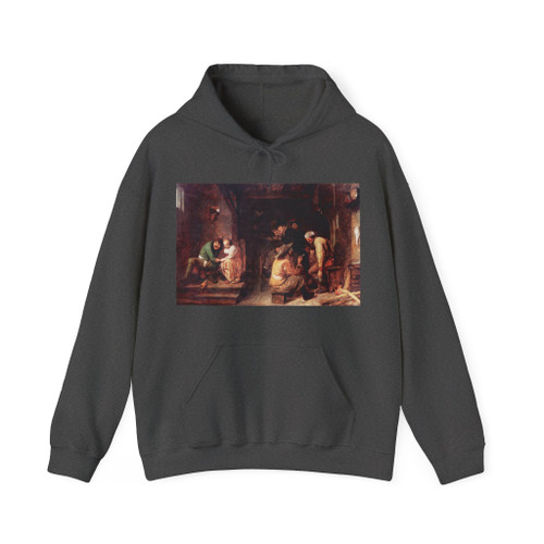 BROUWER, Adriaen - Tavern (Artwork) Hoodie