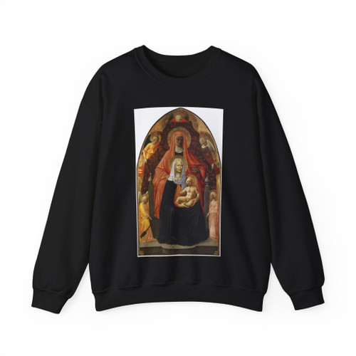 MASACCIO - The Madonna and Child with Saint Anne (Artwork) Crewneck Sweatshirt