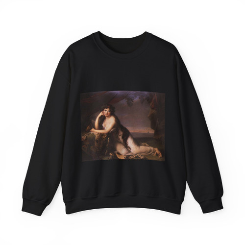 BONE, Henry - Lady Hamilton as a Bacchante (Artwork) Crewneck Sweatshirt