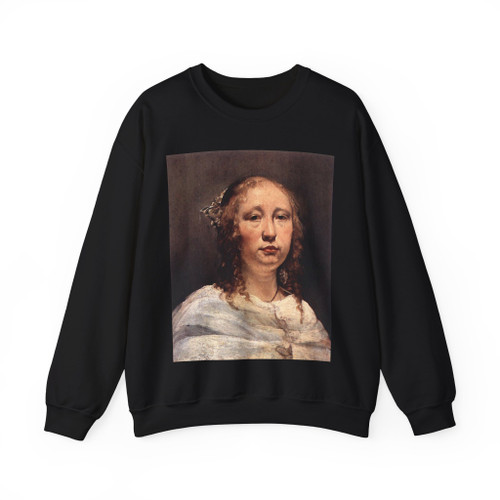 BRAY, Jan de - Portrait of a Young Woman (Artwork) Crewneck Sweatshirt