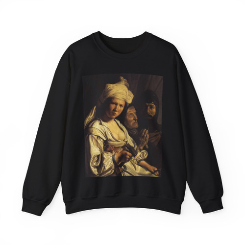 BRAY, Salomon de - Jael, Deborah and Barak (Artwork) Crewneck Sweatshirt