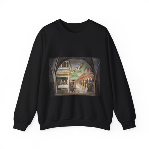 MASOLINO da Panicale - Banquet of Herod (Artwork) Crewneck Sweatshirt