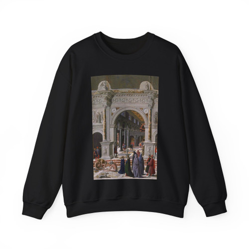 CARNEVALE, Fra - Presentation of the Virgin in the Temple (Artwork) Crewneck Sweatshirt