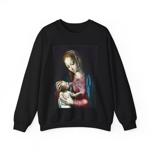 MORALES, Luis de - The Virgin and Child (Artwork) Crewneck Sweatshirt