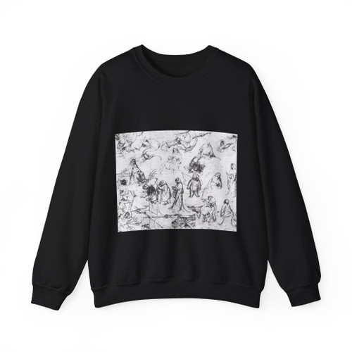 BOSCH, Hieronymus - Studies (Artwork) Crewneck Sweatshirt