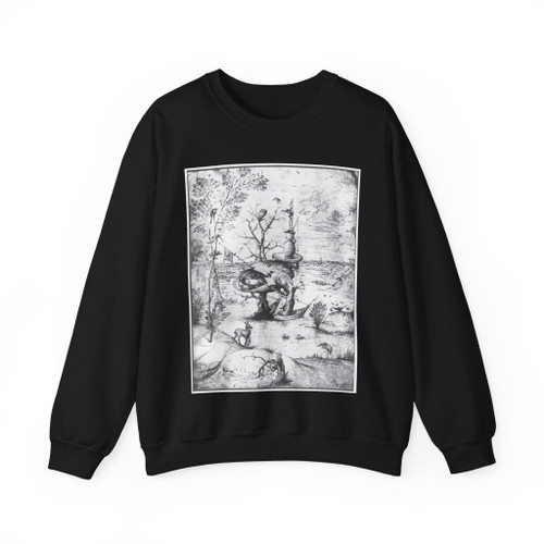 BOSCH, Hieronymus - Tree-Man (Artwork) Crewneck Sweatshirt