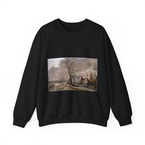 GOYEN, Jan van - Winter2 (Artwork) Crewneck Sweatshirt