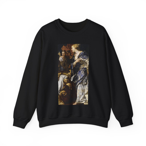 BELLUCCI, Antonio - Antiochus and Stratonice (detail) (Artwork) Crewneck Sweatshirt
