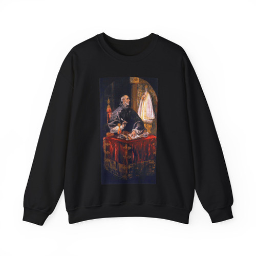 GRECO, El -1603-1605- St Ildefonso (Artwork) Crewneck Sweatshirt
