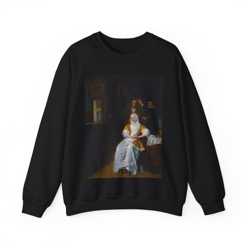 HOOGSTRATEN, Samuel van - The Anaemic Lady (Artwork) Crewneck Sweatshirt