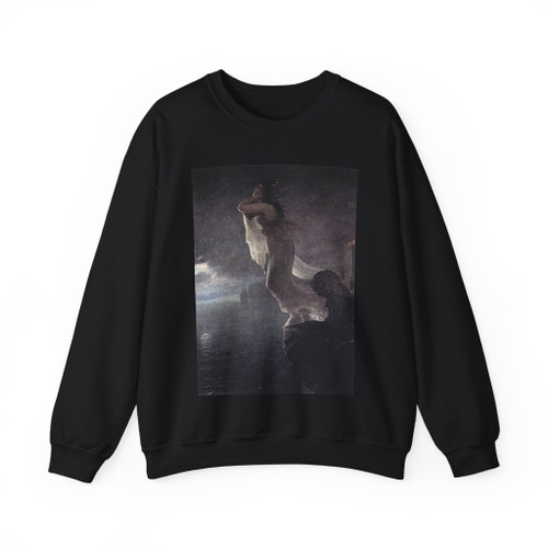 GROS, Antoine-Jean - Sappho at Leucate (Artwork) Crewneck Sweatshirt
