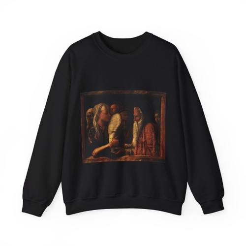 MANTEGNA, Andrea - Presentation at the Temple (Artwork) Crewneck Sweatshirt