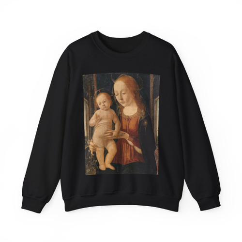 BIAGIO D'antonio - Madonna and Child (Artwork) Crewneck Sweatshirt
