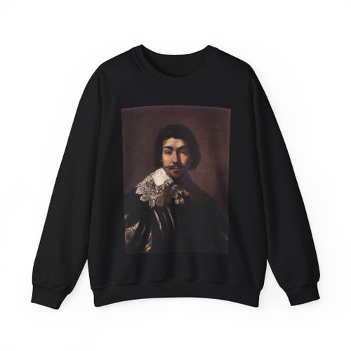 L'ESTIN, Jacques de - Self-portrait (Artwork) Crewneck Sweatshirt
