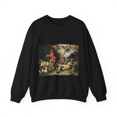 BLOEMAERT, Abraham - Adoration of the Shepherds (Artwork) Crewneck Sweatshirt