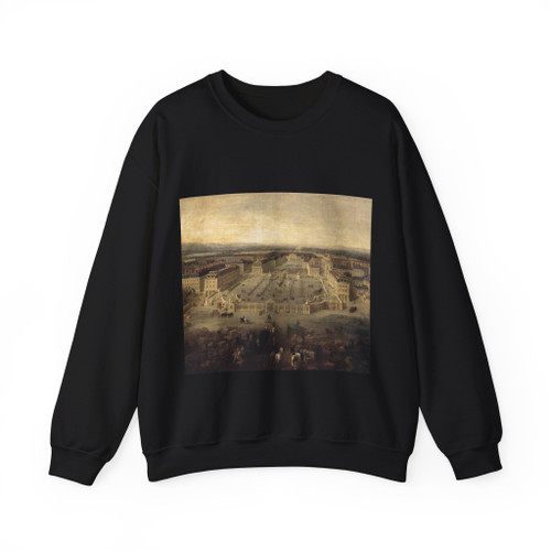 MARTIN, Pierre-Denis - View of Versailles (Artwork) Crewneck Sweatshirt