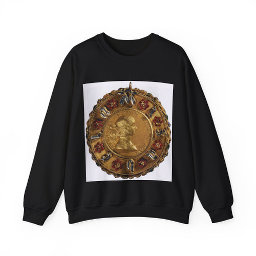 Portrait Medal of Isabella d'Este (Artwork) Crewneck Sweatshirt