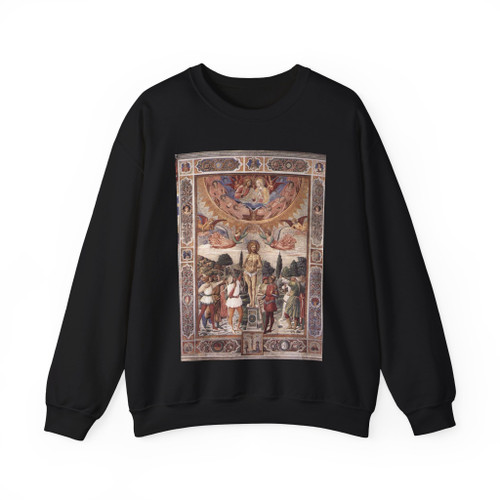 GOZZOLLI, Benozzo - Martyrdom of St Sebastian (Artwork) Crewneck Sweatshirt