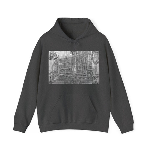 RAM, Johannes de - Map of Delft (Artwork) Hoodie