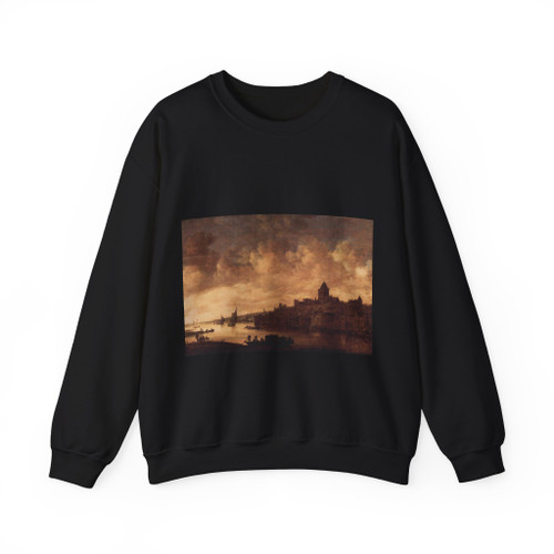 GOYEN, Jan van - View of Nijmegen (Artwork) Crewneck Sweatshirt