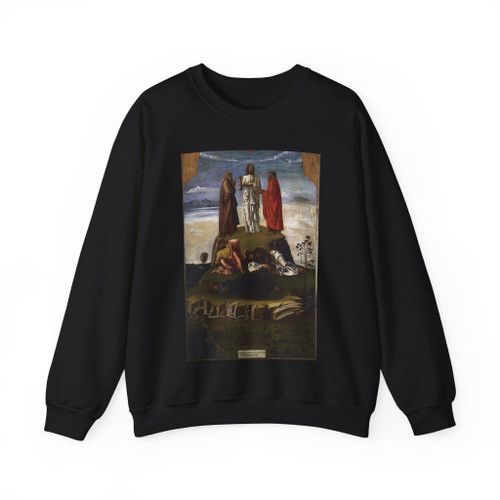 BELLINI, Giovanni - 1459 - Transfiguration of Christ (Artwork) Crewneck Sweatshirt