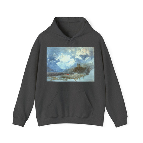 TURNER, Joseph Mallord William - Dolbadern Castle (Artwork) Hoodie