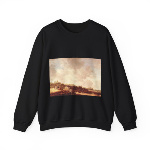 GOYEN, Jan van - Landscape with Dunes (Artwork) Crewneck Sweatshirt
