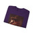 PUGET, Pierre -painting- The Education of Achilles by Chiron (Artwork) Crewneck Sweatshirt