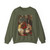PRIMATICCIO, Francesco - The Holy Family with Sts Elisabeth and John the Baptist (Artwork) Crewneck Sweatshirt