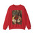 PRIMATICCIO, Francesco - The Holy Family with Sts Elisabeth and John the Baptist (Artwork) Crewneck Sweatshirt