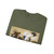DELACROIX, EUGENE - Sketch for The Death of Sardanapalus (Artwork) Crewneck Sweatshirt